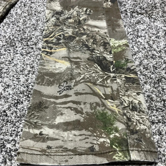 Realtree Camouflage Pants Youth Medium Cotton Outdoor/Hunting See Note - Picture 4 of 11